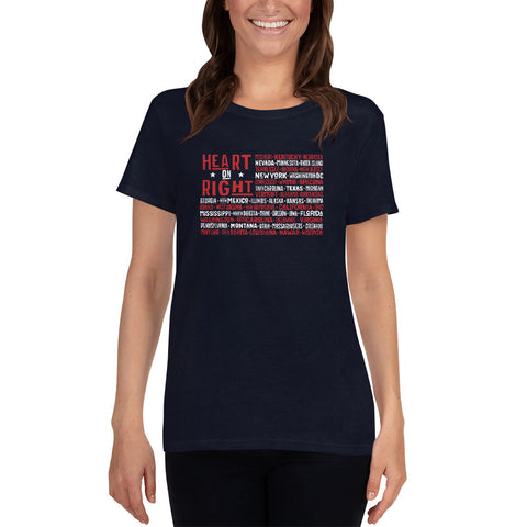 One Nation One Heart | Women's short sleeve t-shirt