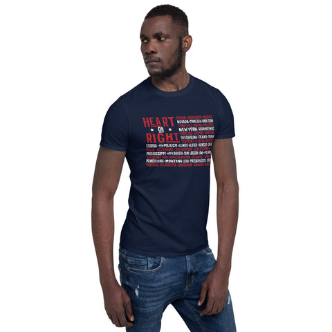 One Nation One Heart | Short-Sleeve Unisex T-Shirt