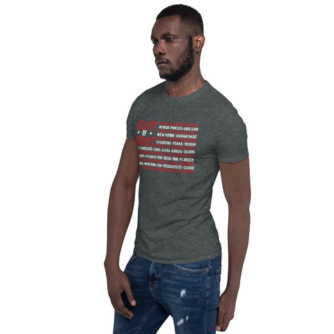 One Nation One Heart | Short-Sleeve Unisex T-Shirt