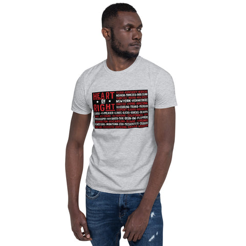 One Nation One Heart | Short-Sleeve Unisex T-Shirt