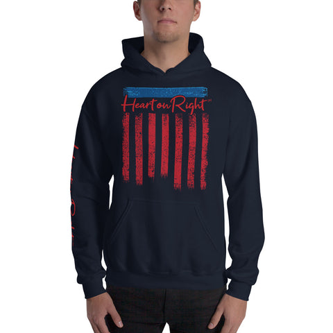 Patriot's Heart | Unisex Hoodie