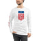 Heart On Right USA | Unisex Long Sleeve Tee