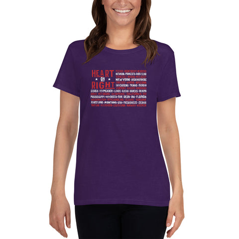 One Nation One Heart | Women's short sleeve t-shirt