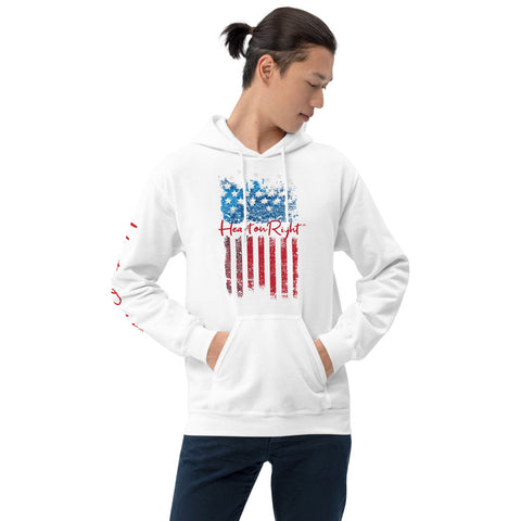 The Heart Spangled-Banner | Unisex Hoodie