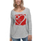 Shape Of Your Heart | Ladies' Long Sleeve Tee