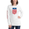 Heart On Right USA | Unisex Long Sleeve Tee