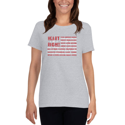 One Nation One Heart | Women's short sleeve t-shirt