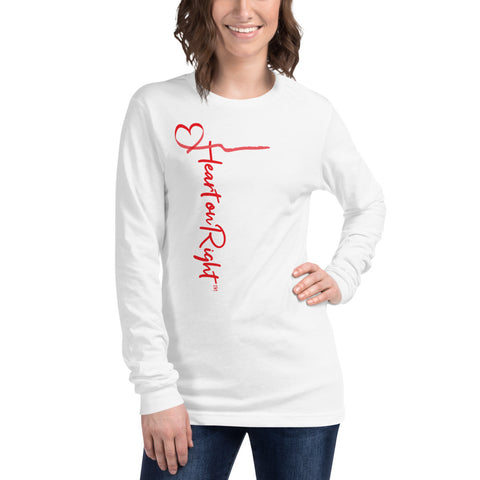 Heart Wants What It Wants | Unisex Long Sleeve Tee