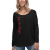 Heart On Right | Ladies' Long Sleeve Tee