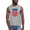 Heart On Right USA | Muscle Shirt