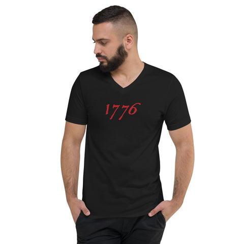 1776 | Unisex Short Sleeve V-Neck T-Shirt