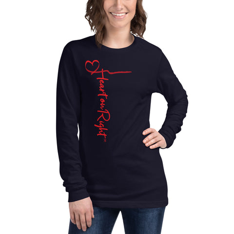 Heart Wants What It Wants | Unisex Long Sleeve Tee