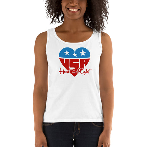 USA on Right | Ladies' Tank