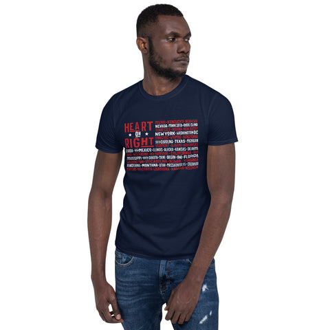 One Nation One Heart | Short-Sleeve Unisex T-Shirt