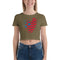 Floating Stars Heart | Women’s Crop Tee