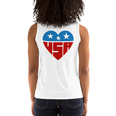 Heart On Right | Ladies' Tank