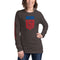 Heart On Right USA | Unisex Long Sleeve Tee