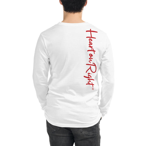 Heart On Right | Unisex Long Sleeve Tee