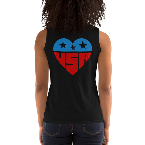 Heart On Right | Ladies' Tank