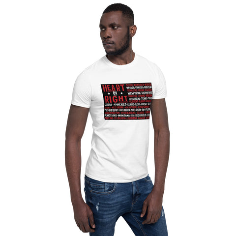 One Nation One Heart | Short-Sleeve Unisex T-Shirt