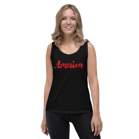 America | Ladies' Tank