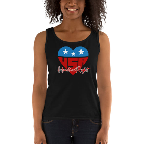 USA on Right | Ladies' Tank