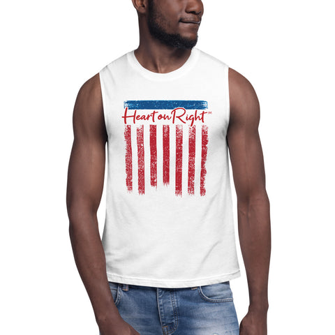 Patriot's Heart | Muscle Shirt